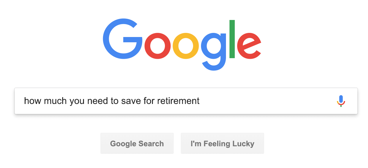 google retirement